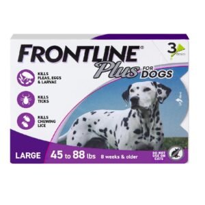 Frontline Plus for Large Dogs 44-88 lbs (20-40 kg) - Purple