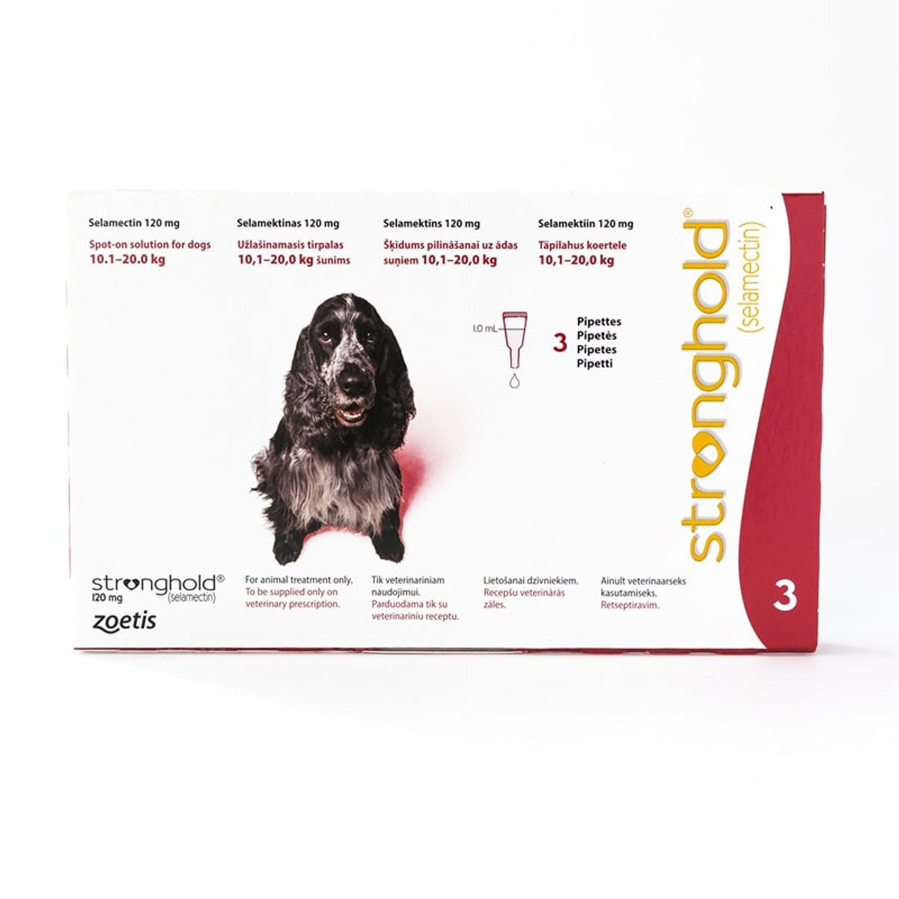 Stronghold Red For Dogs 22-44lbs (10-20kg)