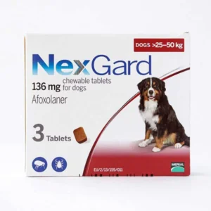 Nexgard Chews for Extra Large Dogs - Red Pack 60-121 lbs (25-50 kg)