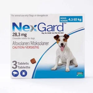 Nexgard Chewables for Medium Dogs - Blue Pack 10-24 lbs (4-10 kg)