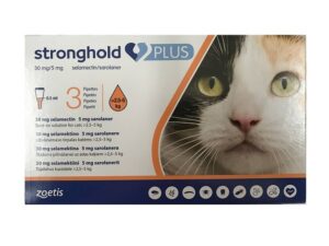 Stronghold Plus (Orange) for Medium Cats 5.5 lbs to 11 lbs (2.5 kg to 5 kg)