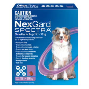 nexgard-spectra-dog-large-15.1-30kg-purple-updated-1.png Nexgard Spectra For Large Dogs - Purple Pack (33 - 66 lbs) (15 - 30 kg)